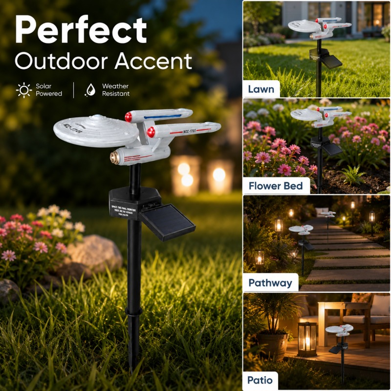 Smart Garden Spotlights - Lámpara Solar para Jardín con Forma