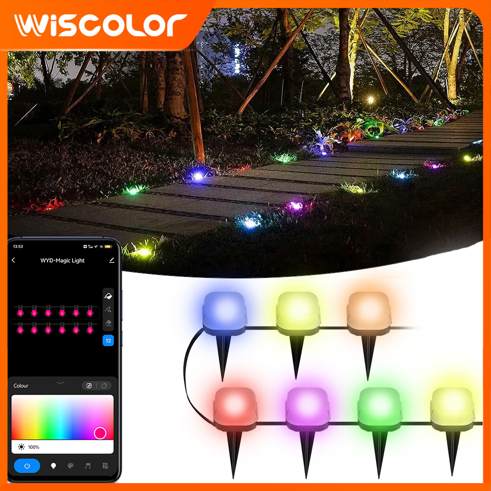 Smart Garden Offices - Luz LED RGB para exteriores IP65,