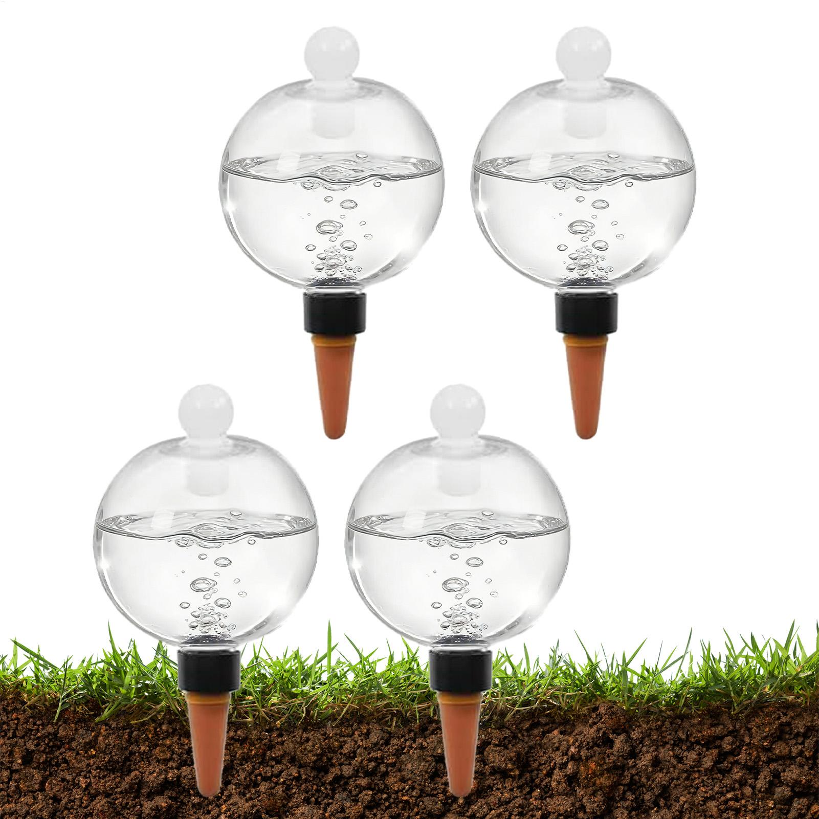 Plant Watering Globe - Bombillas de Riego para Plantas, 4