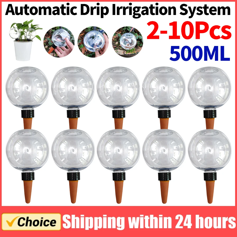 Plant Watering Globe - Sistema de Riego Automático por Goteo
