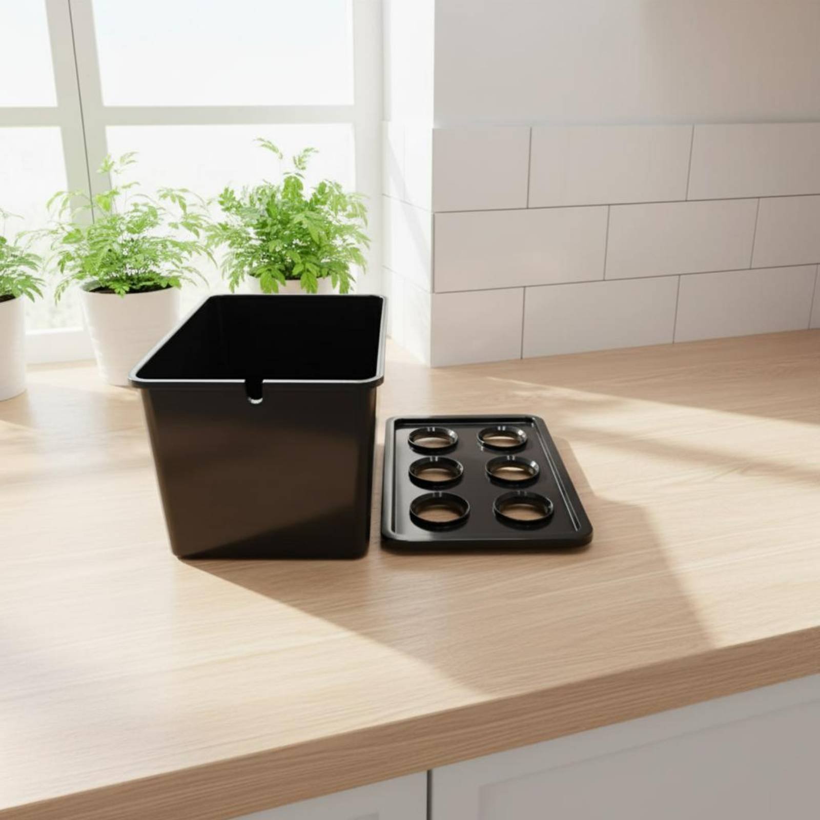 Hydroponic Grow Pod - Caja de Cultivo Hidropónico, Apta para