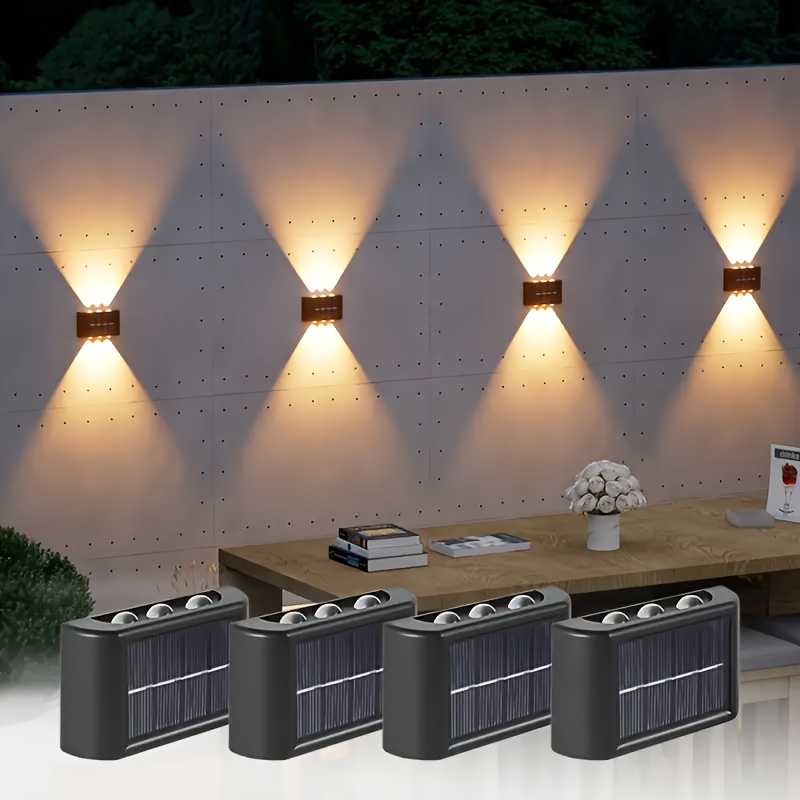Smart Garden Spotlights - Lámpara Solar LED para Exteriores, Impermeable,