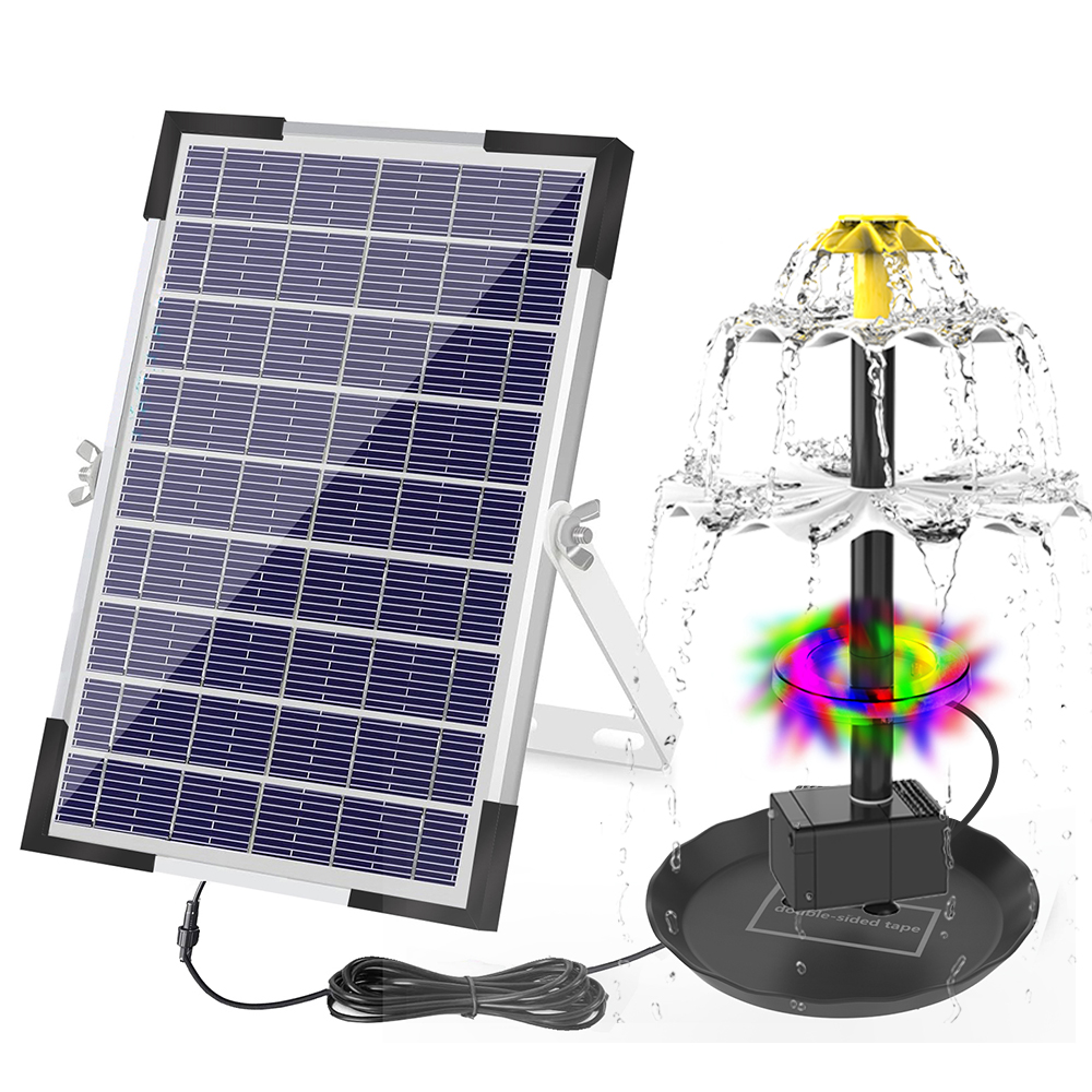 Smart Garden Spotlights - Bomba de Fuente Solar para baño