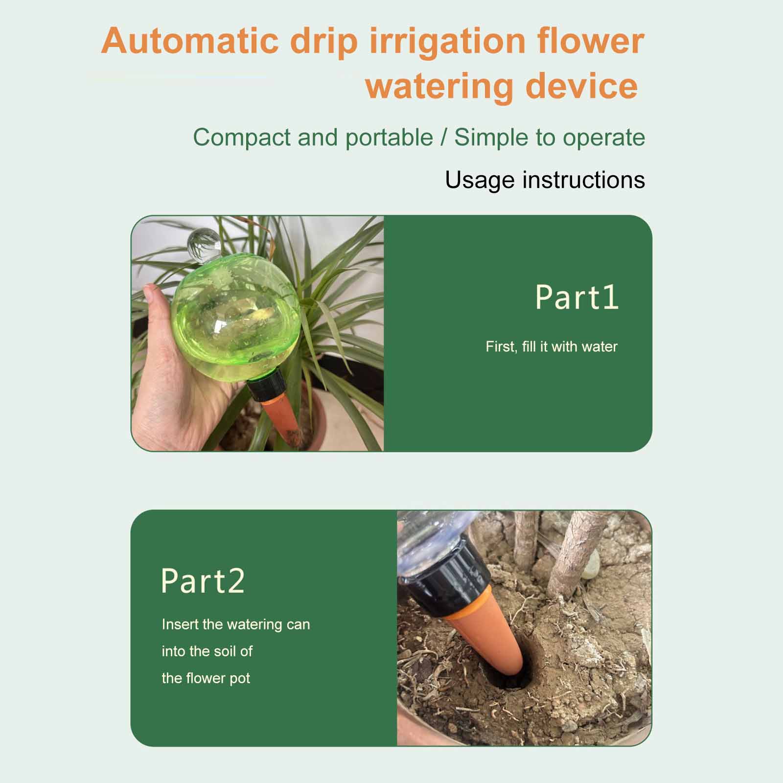 Plant Watering Globe - Globos de Riego Automático de 500