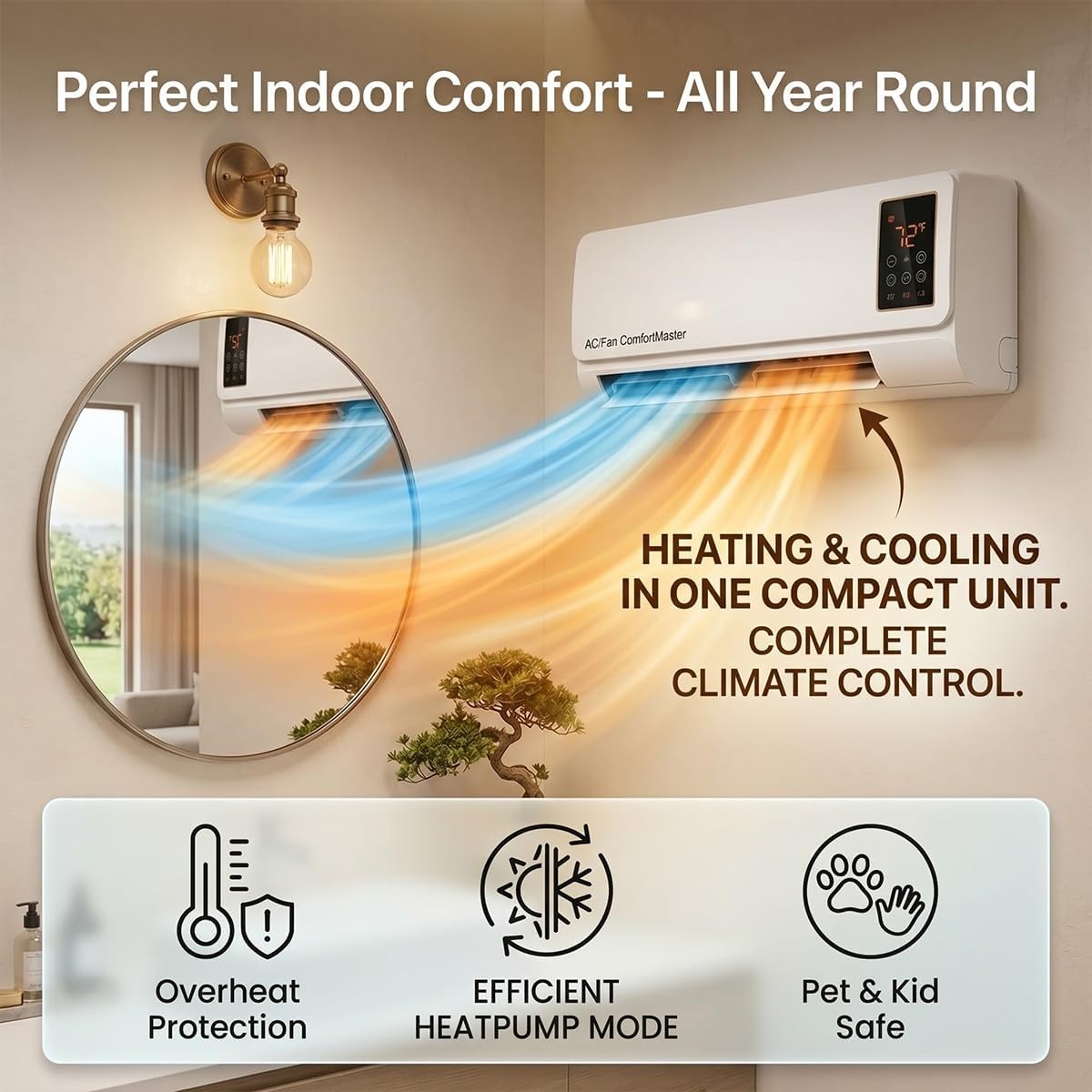 Smart Garden Offices - Aire Acondicionado y Calefactor de Pared