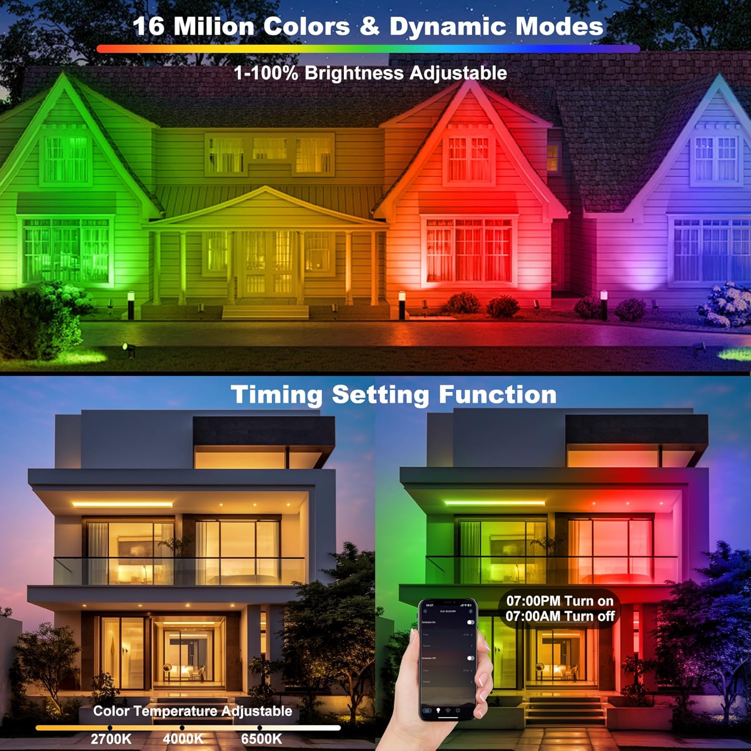 Barra de reflector LED RGB de  - Smart Garden Lights Uk reseña y precio