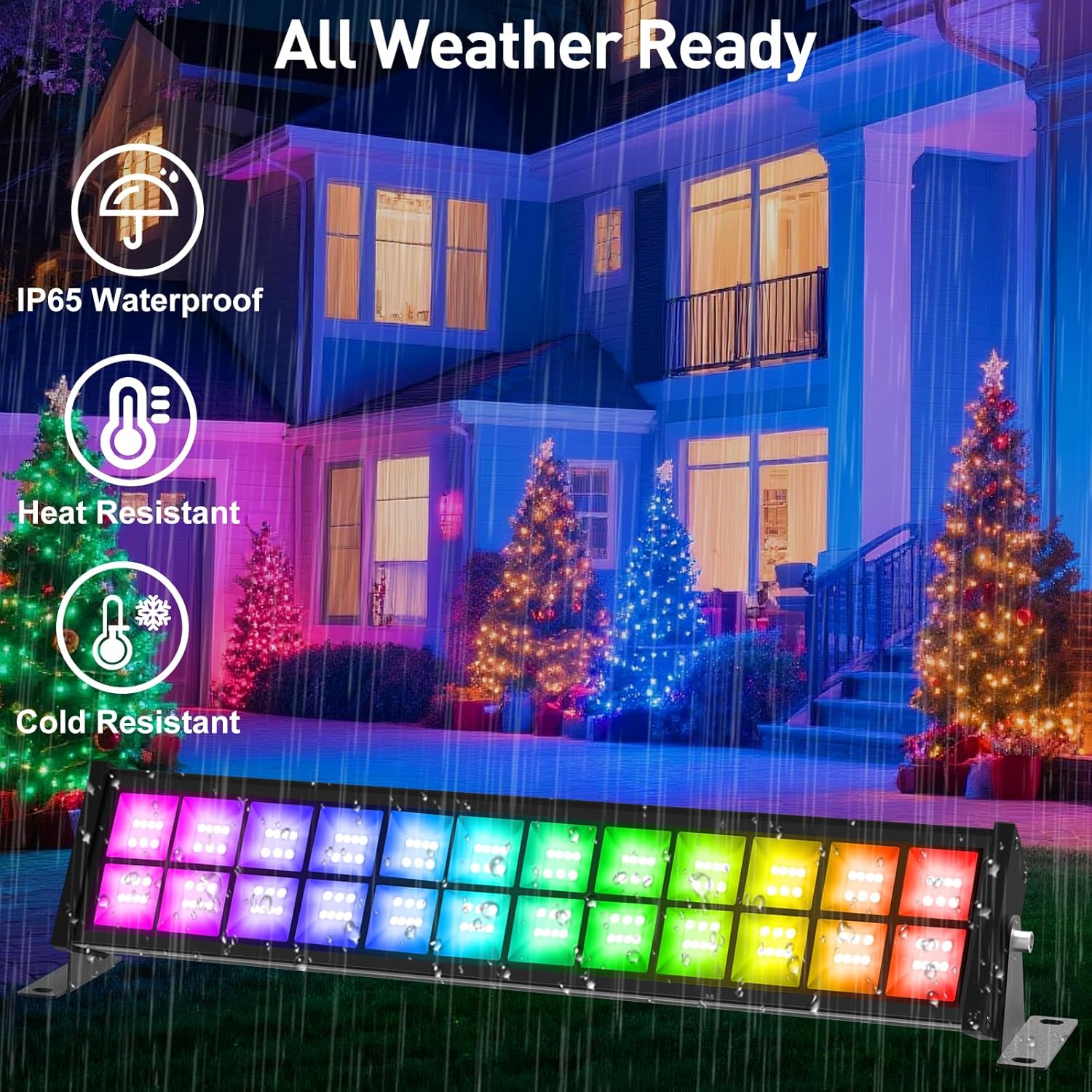 Barra de reflector LED RGB de  - Smart Garden Lights Uk reseña y precio