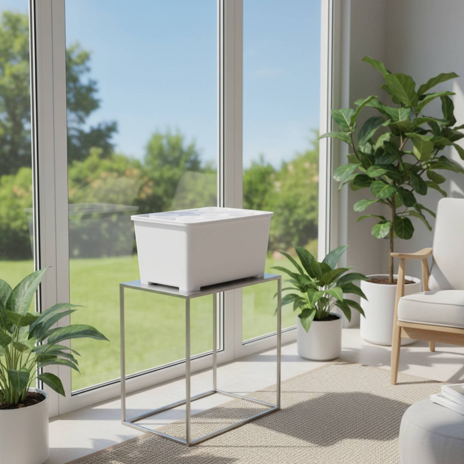 Caja de Cultivo Hidropónico, A - Hydroponic Grow Pod reseña y precio