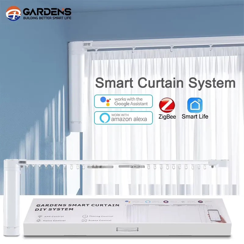Juego de Rieles para Cortinas  - Smart Garden Offices reseña y precio