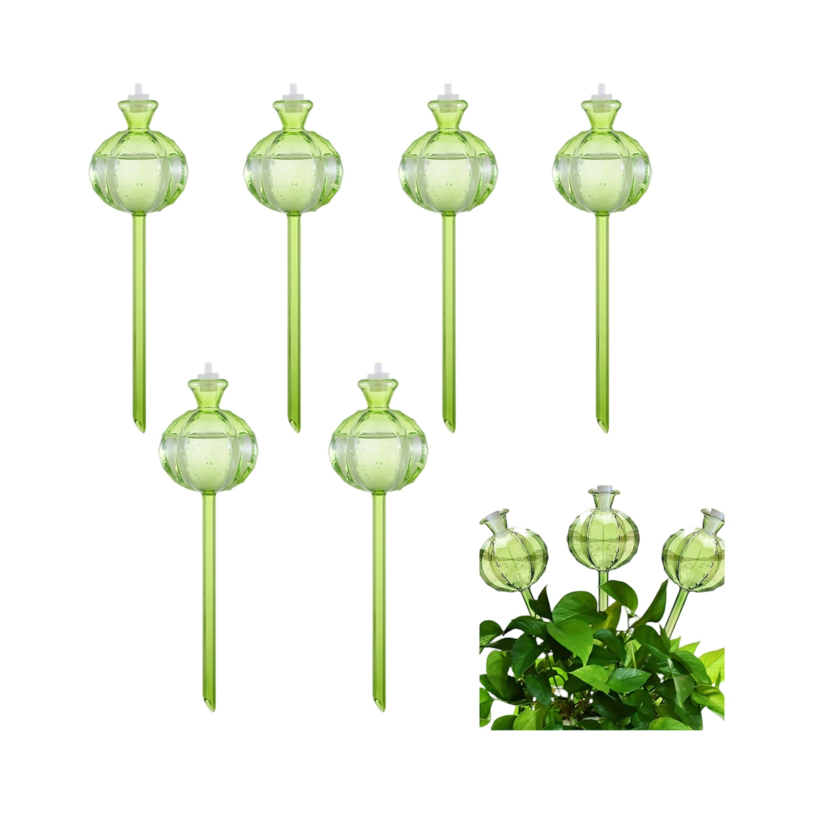 Globos de Riego Automático par - Plant Watering Globe reseña y precio