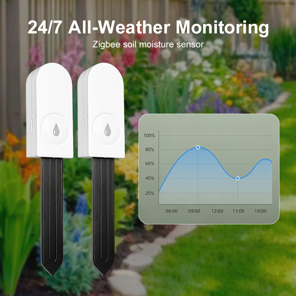 Sensor de Humedad del Suelo Zi - Smart Garden Zigbee reseña y precio