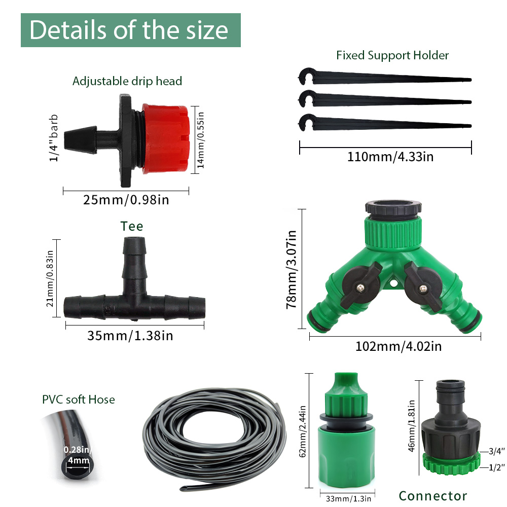 Sistema de riego por goteo par - Smart Garden Sprinkler reseña y precio