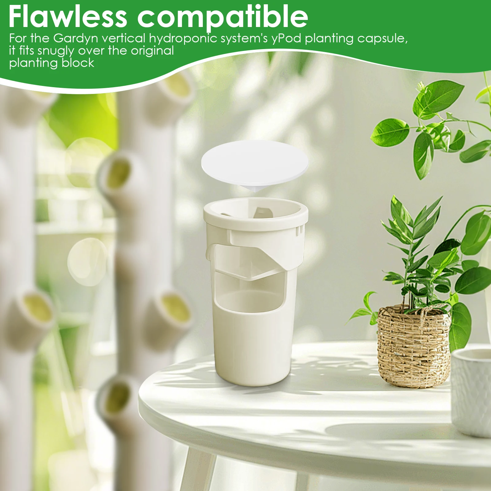20/40 Piezas de Cubiertas de P - Hydroponic Grow Pod reseña y precio