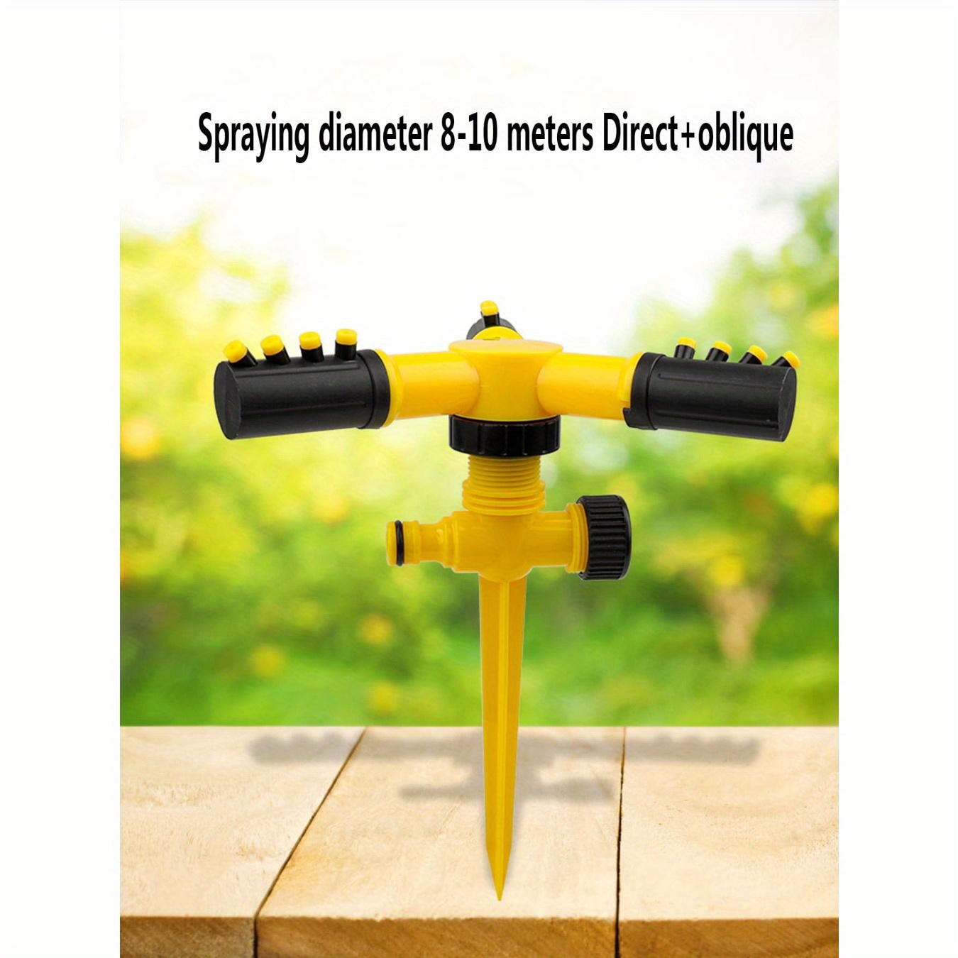 1 unidad 360 °   Cabezal de As - Smart Garden Sprinkler reseña y precio