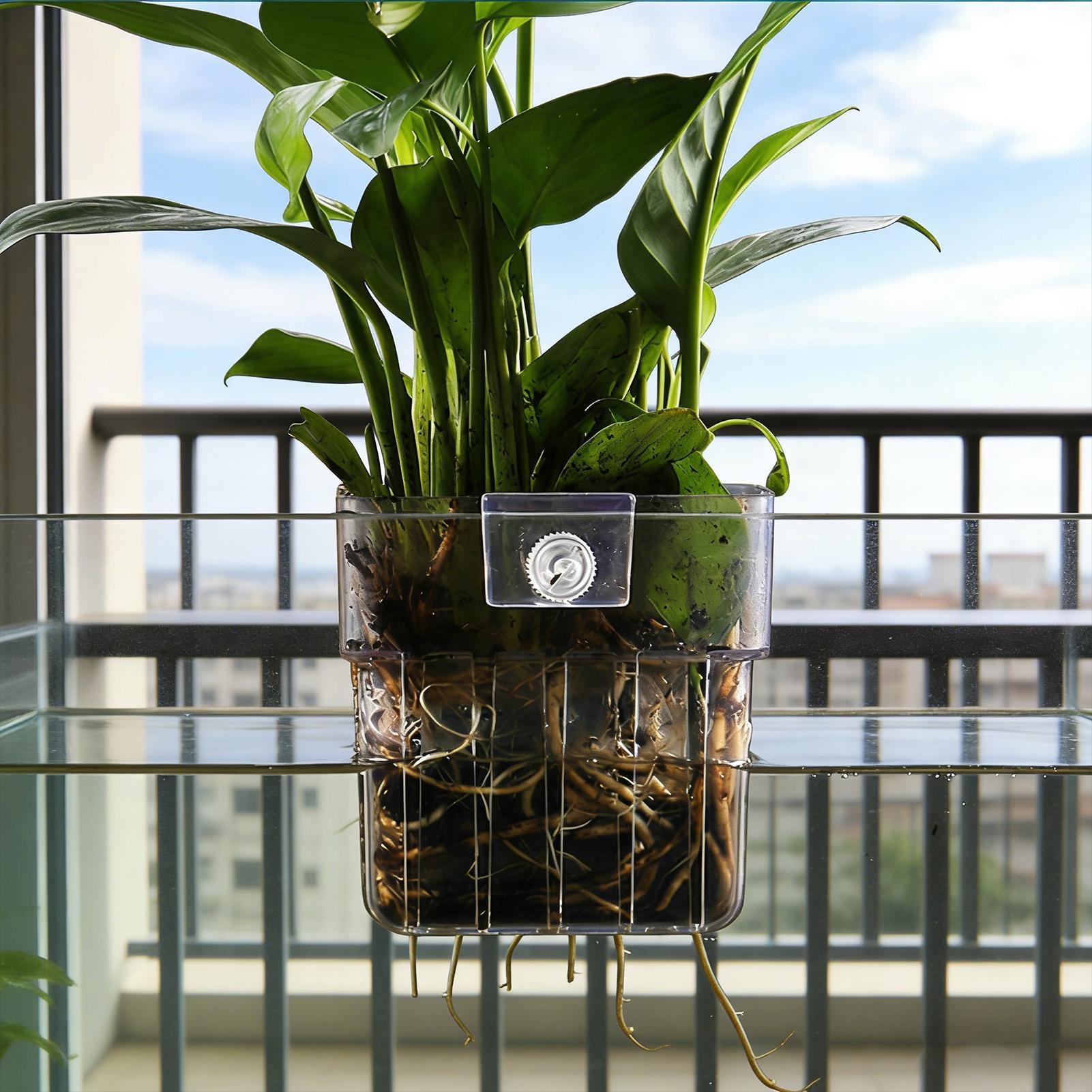 Maceta Transparente Colgante p - Hydroponic Grow Pod reseña y precio
