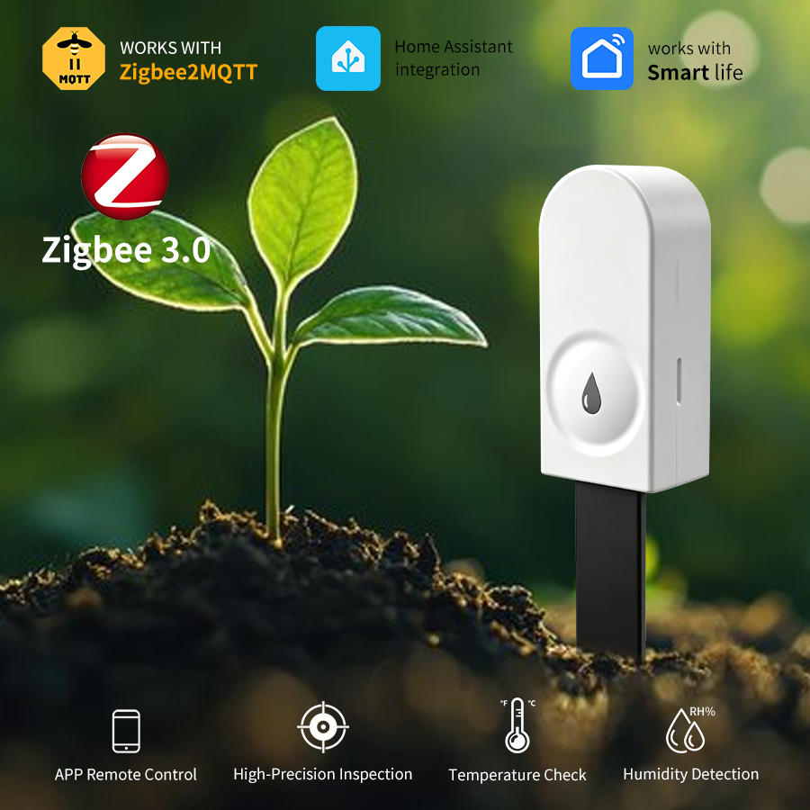 Sensor de Humedad y Temperatur - Smart Garden Zigbee reseña y precio