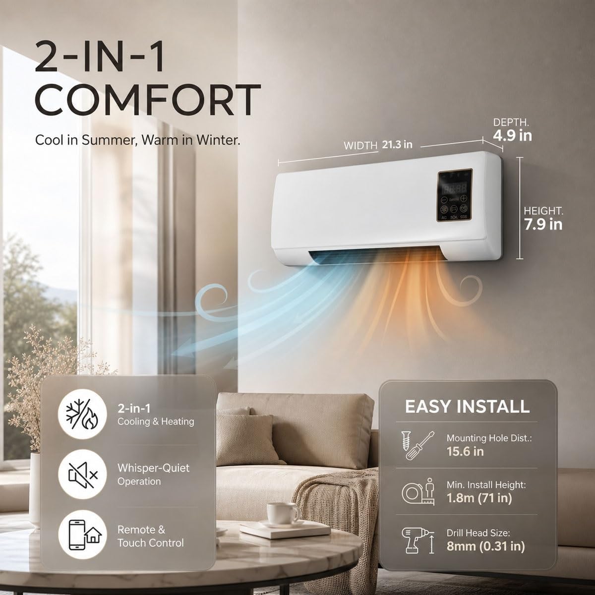 Ventilador de Aire Acondiciona - Smart Garden Offices reseña y precio