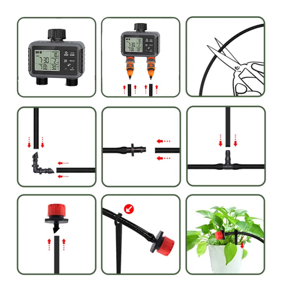 Temporizador de Riego de Jardí - Smart Garden Sprinkler reseña y precio