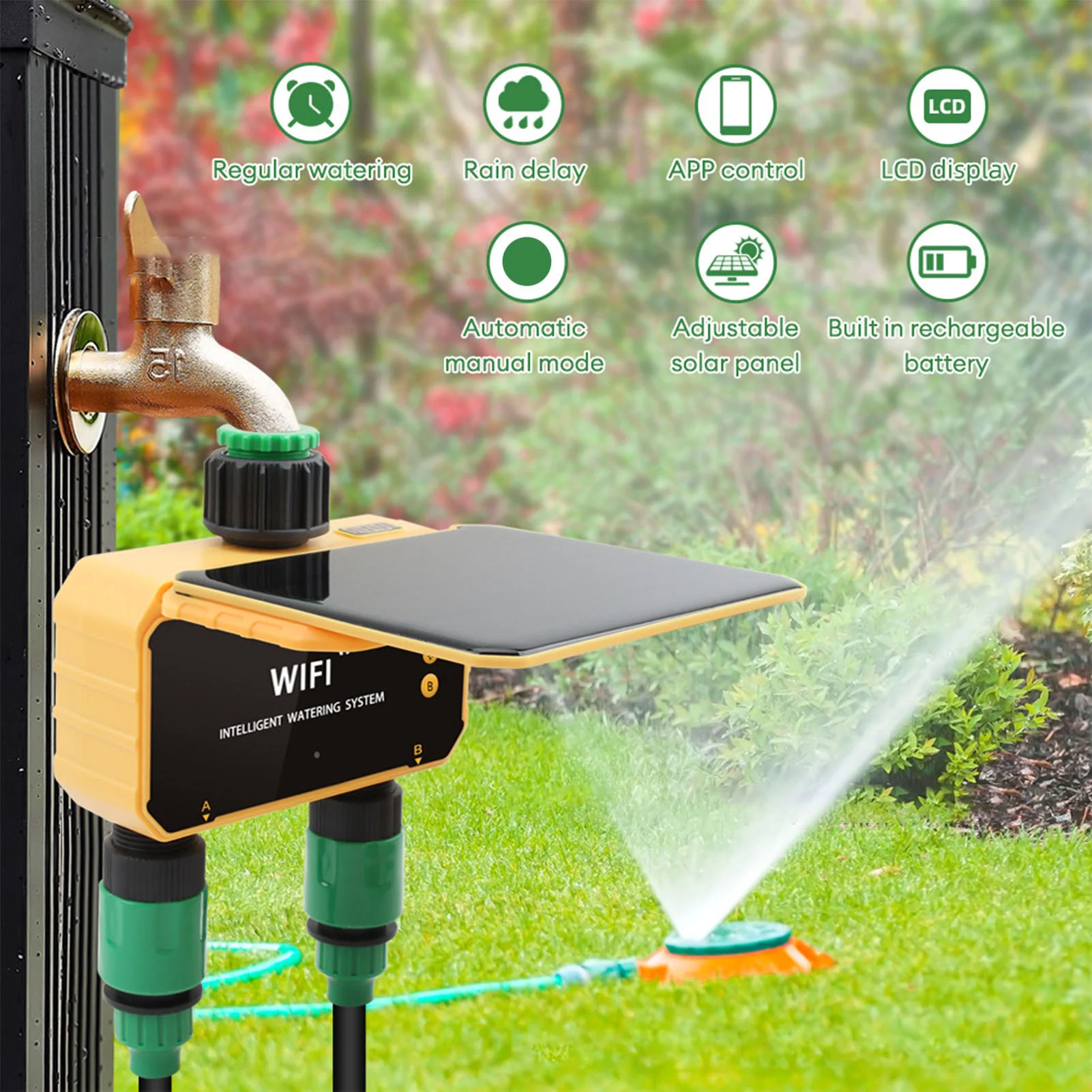 Temporizador de Riego Intelige - Smart Garden Sprinkler reseña y precio