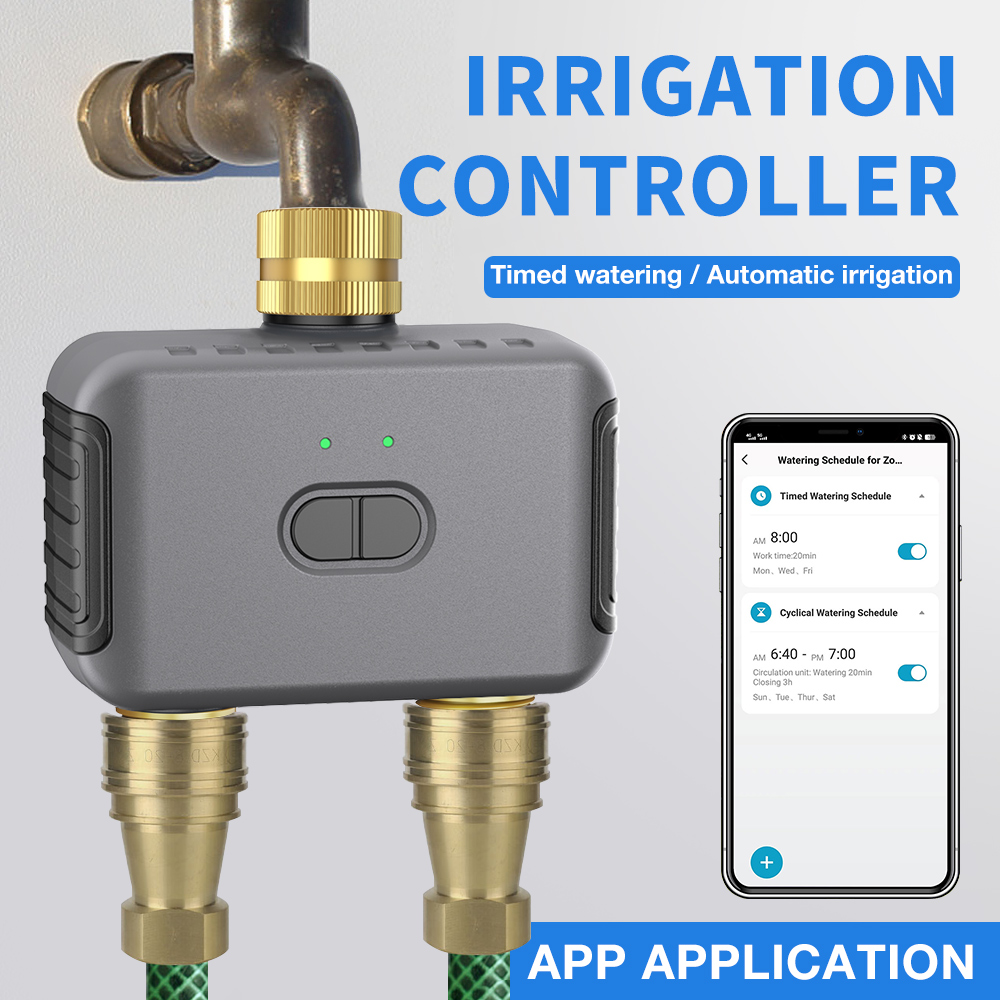 Tuya-temporizador de riego de  - Smart Garden Sprinkler reseña y precio