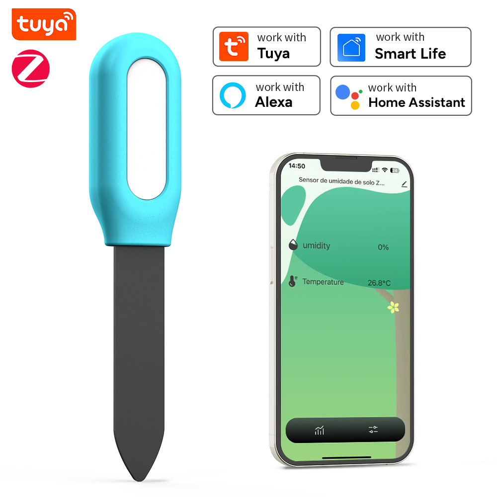 Sensor de suelo Tuya Zigbee, D - Smart Garden Zigbee reseña y precio